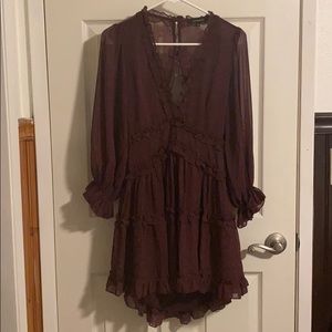 Long Sleeve Mini Dress